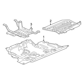 Honda OE - Pillars, Rocker & Floor - Exterior Trim (RTL / RTL Blackout / RTL Towing)