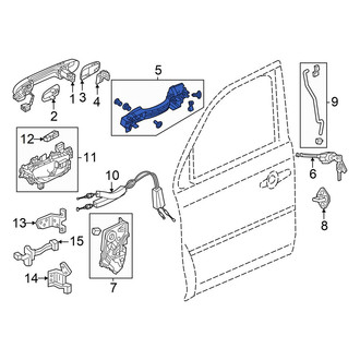 Honda OE - Front Right Exterior Door Handle Base