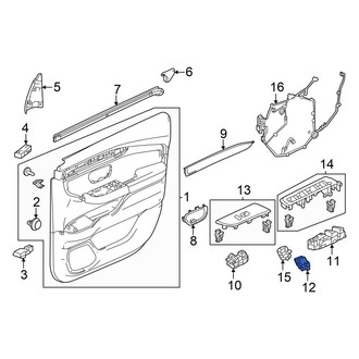 Honda OE - Front Seat Memory Switch