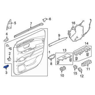 Honda OE - Front Lower Courtesy Light