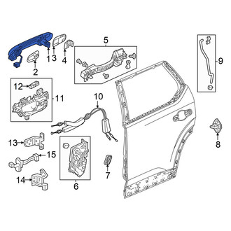 Honda OE - Rear Left Inner Interior Door Handle