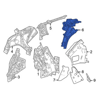 Honda OE - Left Body D-Pillar