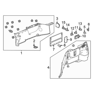 Honda OE - Quarter Panel - Interior Trim