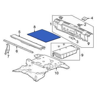 Honda OE - Rear Cargo Cover