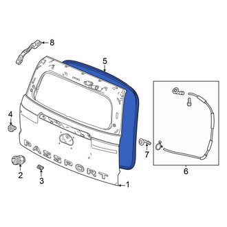Honda OE - Rear Hatch Seal