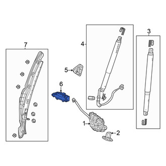 Honda OE - Liftgate Insulator