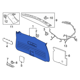 Honda OE - Rear Lower Liftgate Trim