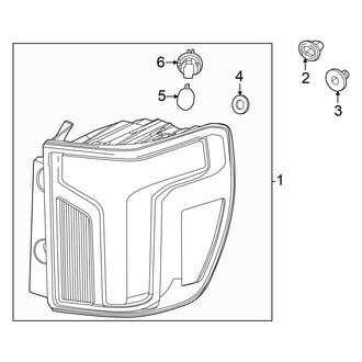 Honda OE - Rear Lamps - Tail Lamps