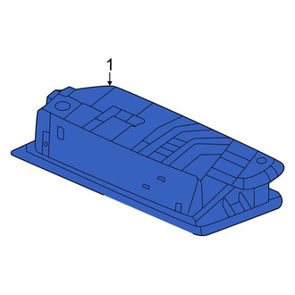 Honda OE - Rear License Plate Light Assembly