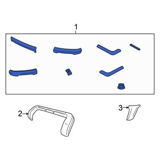 Honda OE - Front Bumper Trim