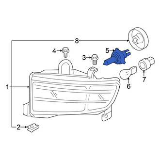 Honda OE - Front Headlight Bulb