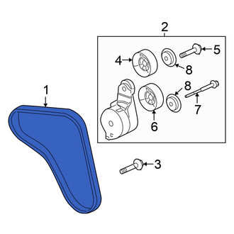 Honda OE - Serpentine Belt