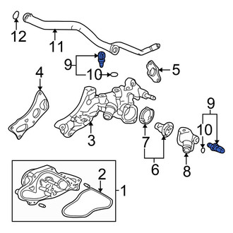 Honda OE - Engine Coolant Temperature Sensor