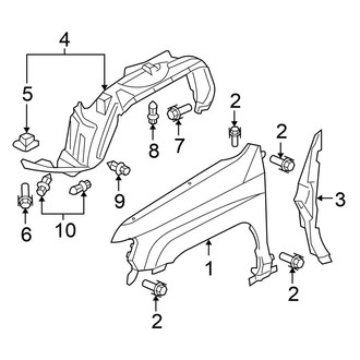 Honda OE - Fender & Components