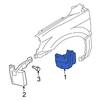 Honda OE - Front Right Mud Flap