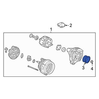 Honda OE - Alternator Pulley