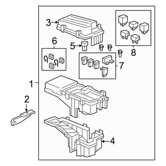Honda OE - Electrical Components (Engine Compartment)