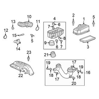 Honda OE - Engine / Transaxle - Air Intake