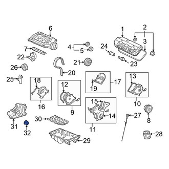 Honda OE - Engine Timing Crankshaft Gear
