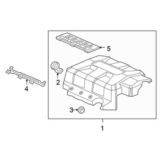 Honda OE - Engine / Transaxle - Engine Appearance Cover