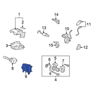 Honda OE - Steering Column Switch Housing