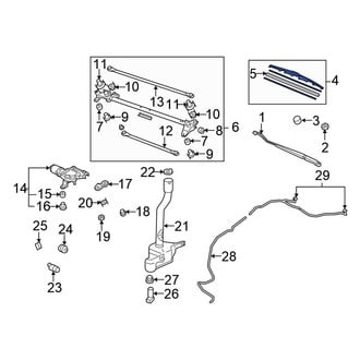 Honda OE - Front Left Wiper Blade