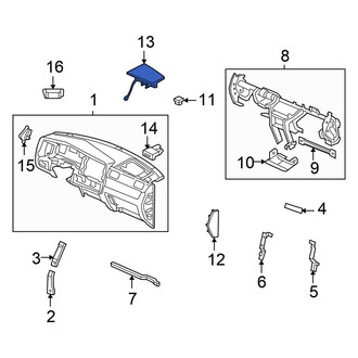Honda OE - Instrument Panel Air Bag