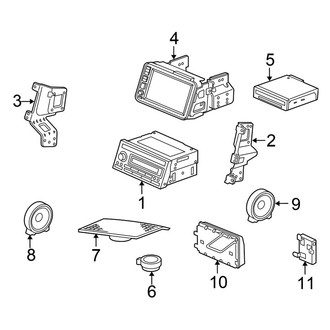 Honda OE - Instrument Panel - Sound System