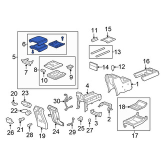 Honda OE - Console Armrest