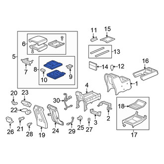 Honda OE - Console Armrest