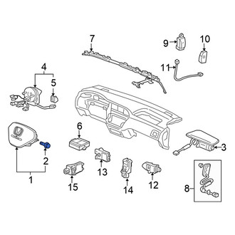 Honda OE - Steering Wheel Air Bag Bolt