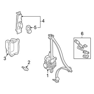 Honda OE - Restraint Systems - Front Seat Belts