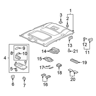 Honda OE - Roof - Interior Trim