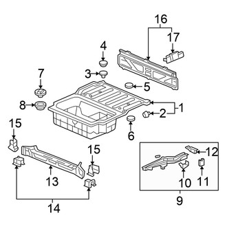 Honda OE - Rear Body & Floor