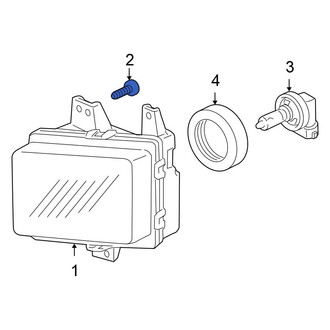 Honda OE - Radiator Support Air Duct Screw