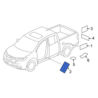Honda OE - Engine Decal