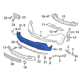 Honda OE - Front Lower Bumper Cover