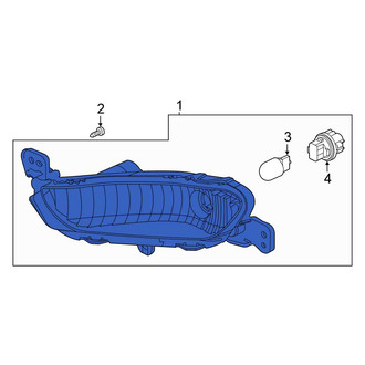 Honda OE - Front Left Turn Signal Light Assembly