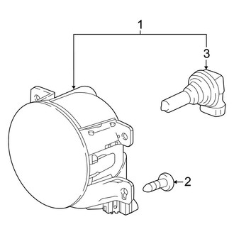 Honda OE - Front Lamps - Fog Lamps