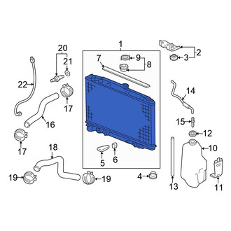 Honda OE - Radiator