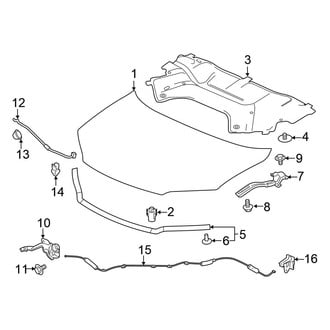 Honda OE - Hood & Components