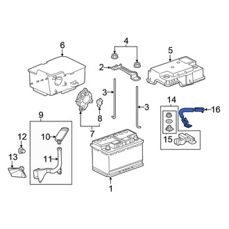 Honda OE - Battery Ground Strap
