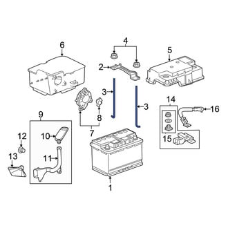 Honda OE - Battery Hold Down Stud