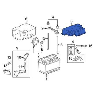 Honda OE - Battery Cover