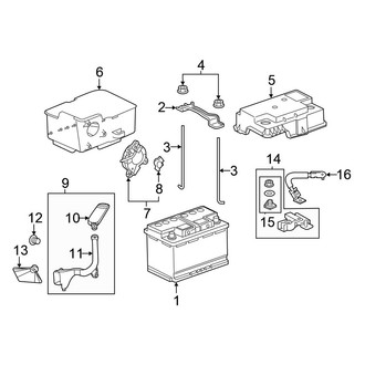 Honda OE - Electrical - Battery