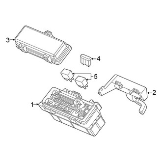 Honda OE - Electrical - Fuse & Relay (Driver Side Engine Compartment)