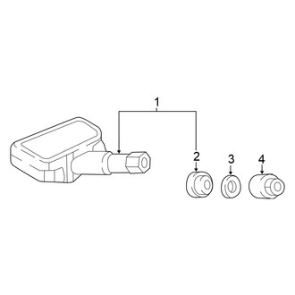 Honda OE - Electrical - Tire Pressure Monitor Components (Black Edition / RT / RTL / RTL-E / RTL-T / RTS / Sport)