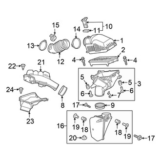 Honda OE - Engine / Transaxle - Air Intake