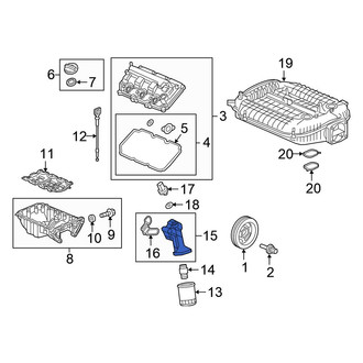 Honda OE - Engine Oil Filter Adapter