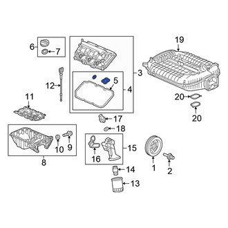 Honda OE - Front Engine Valve Cover Gasket Set